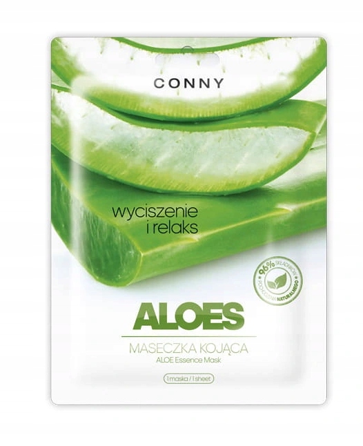 CONNY Maseczka do twarzy w płacie ALOES 23ml