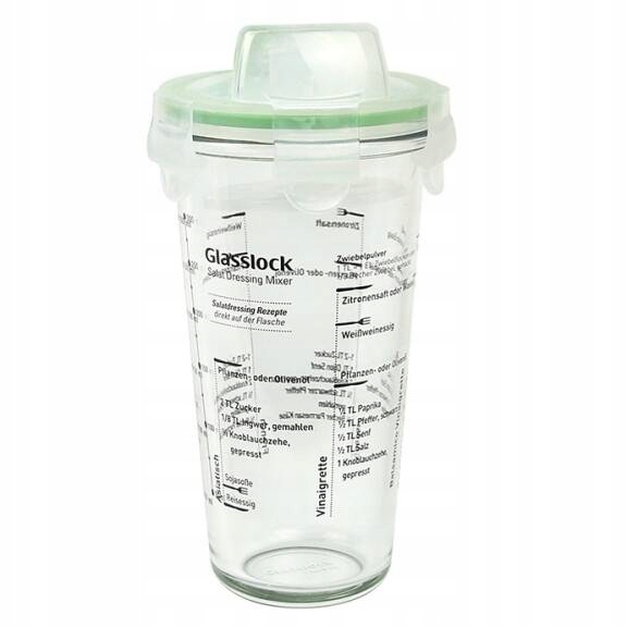 

Glasslock Shaker kuchenny 450 ml zielony