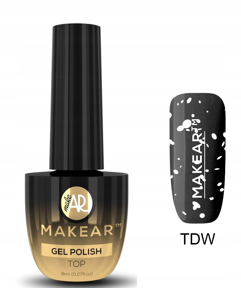 MAKEAR TOP WHITE DOT 8 ML (NO WIPE)