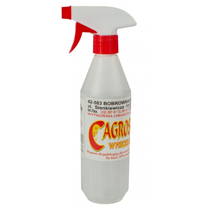 

Spirytus Cagrosept z atomizerem 450ml dezynfekcja