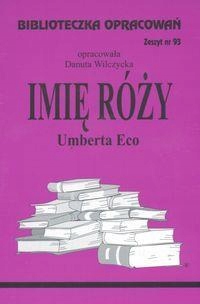 Biblioteczka Opracowań Nr 093 Imię Róży Danuta..