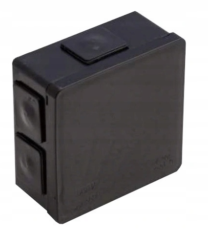 

Puszka Hermetyczna N/t IP55 86x86x32mm Czarna
