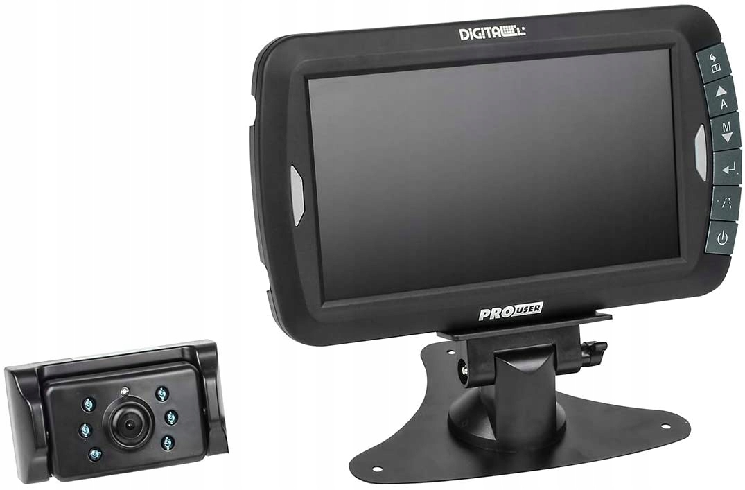 КАМЕРА ЗАДНЕГО ВИДА PROUSER DRC7010 12V 24V 7 ДЮЙМОВ LCD