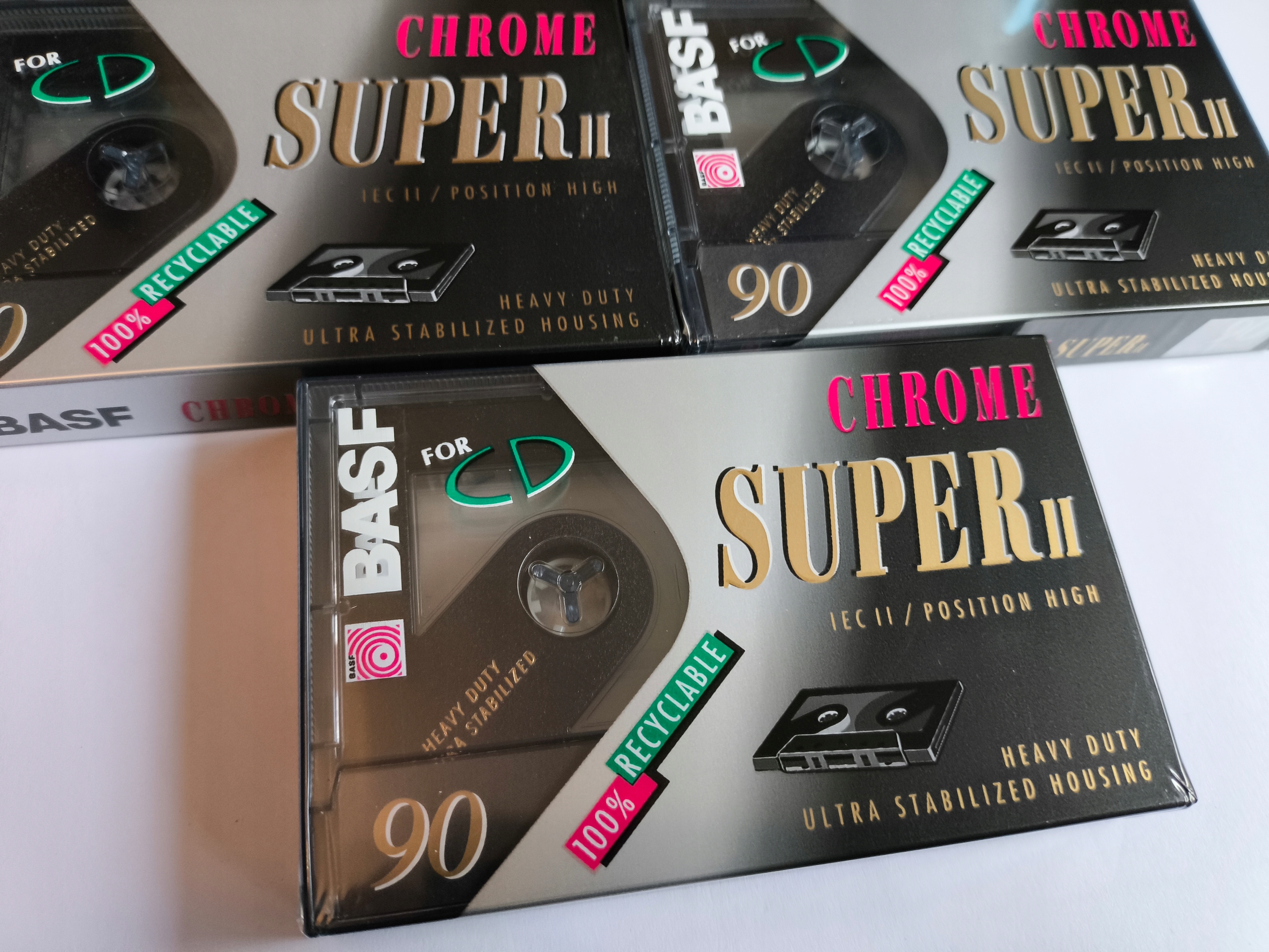 BASF Chrome Super II 100 NOS folia *1153 Model Chrome Super II 90