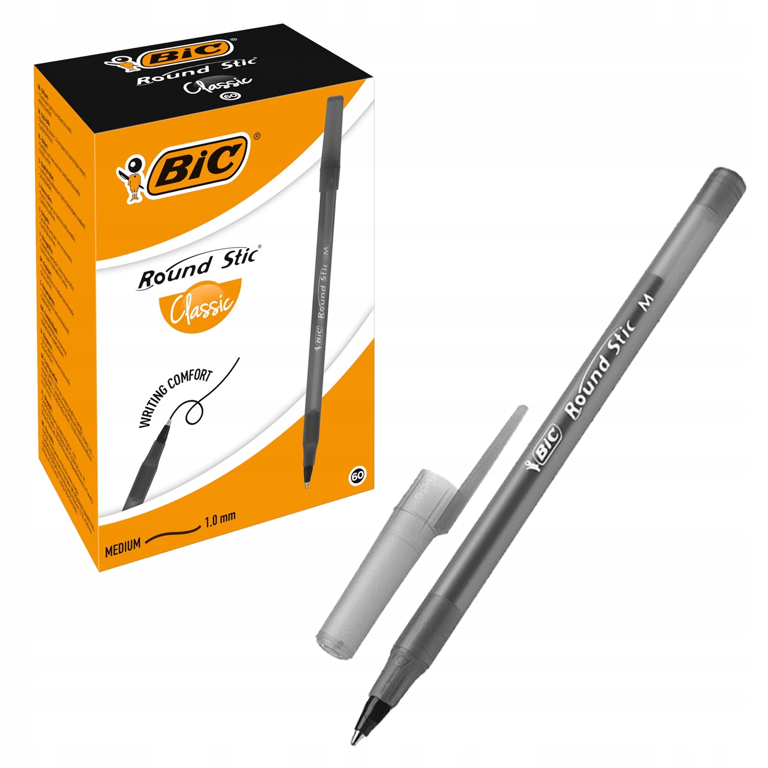 

Długopis Round Stic Simply Czarny 60 Sztuk Bic