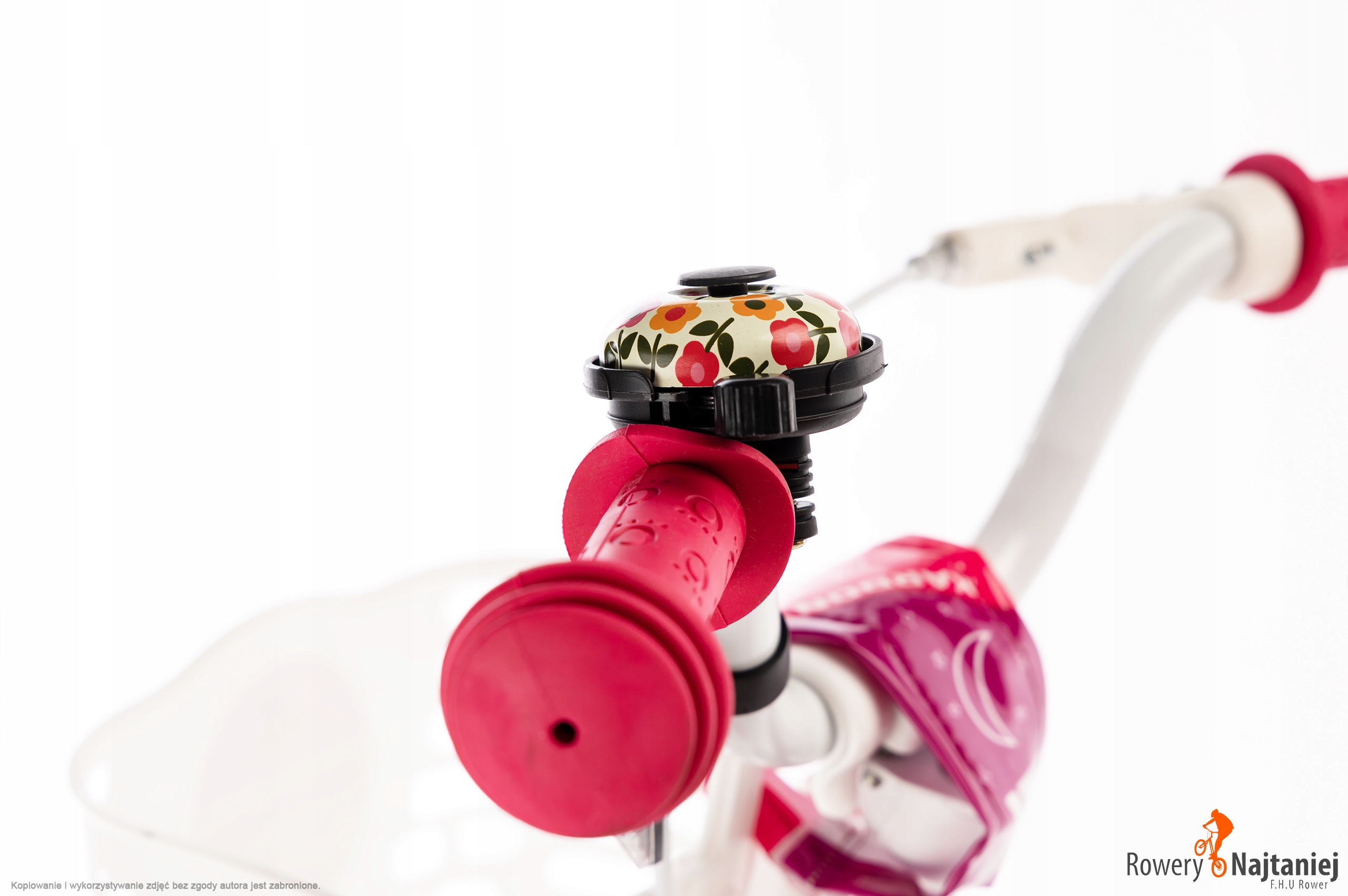 Rower dziecięcy 14 KARBON STAR biały ALU R23 Materiał ramy aluminium