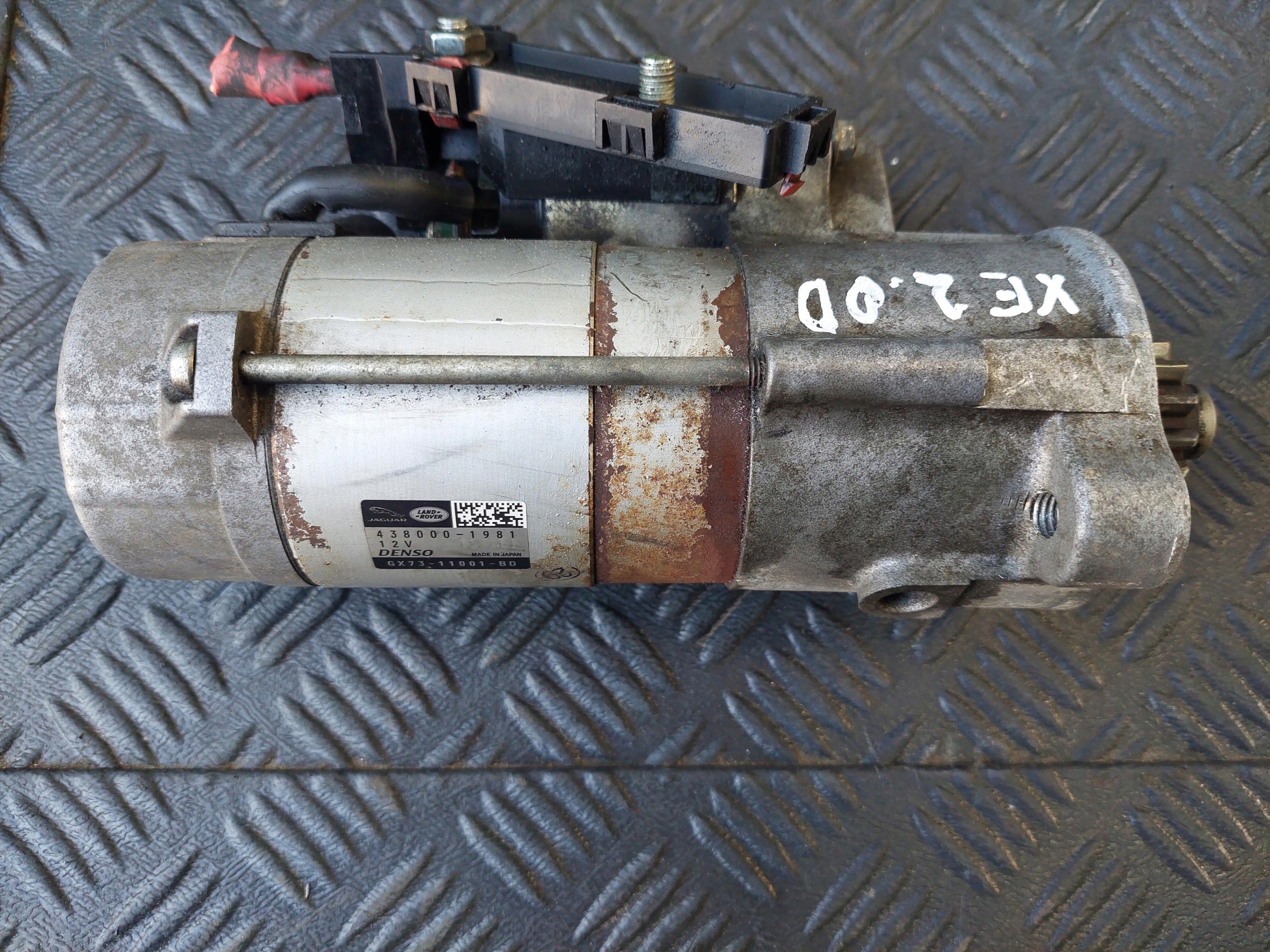 starter GX73-11001-BC JAGUAR XE X760 2.0 D