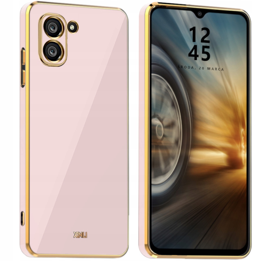 

Etui Case Glamour Do Realme C33 Szkło