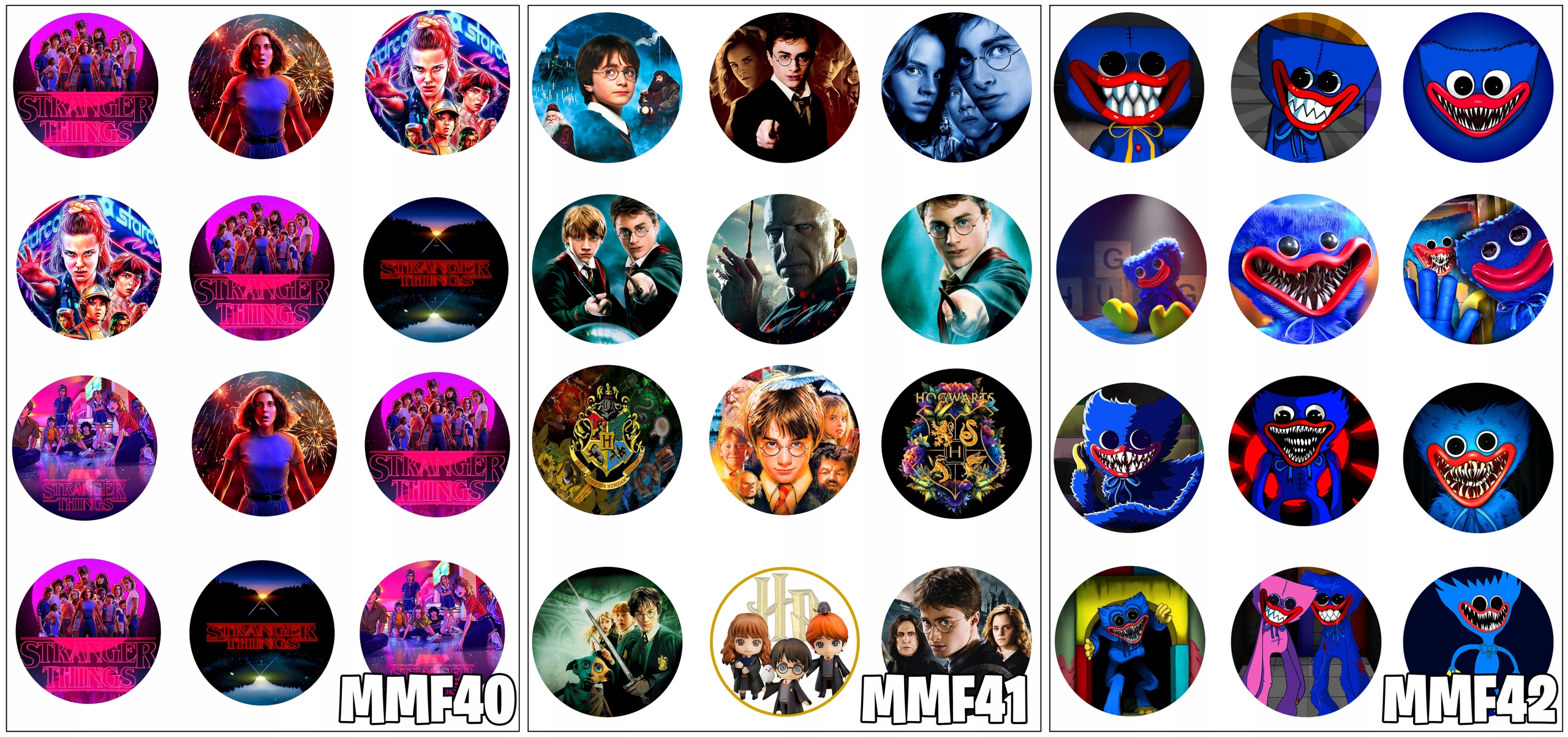 OPŁATEK NA MUFFINKI CIASTECZKA DRAGON BALL 12 SZT Nazwa handlowa Opłatki na muffinki Wafers Premium 12 szt.