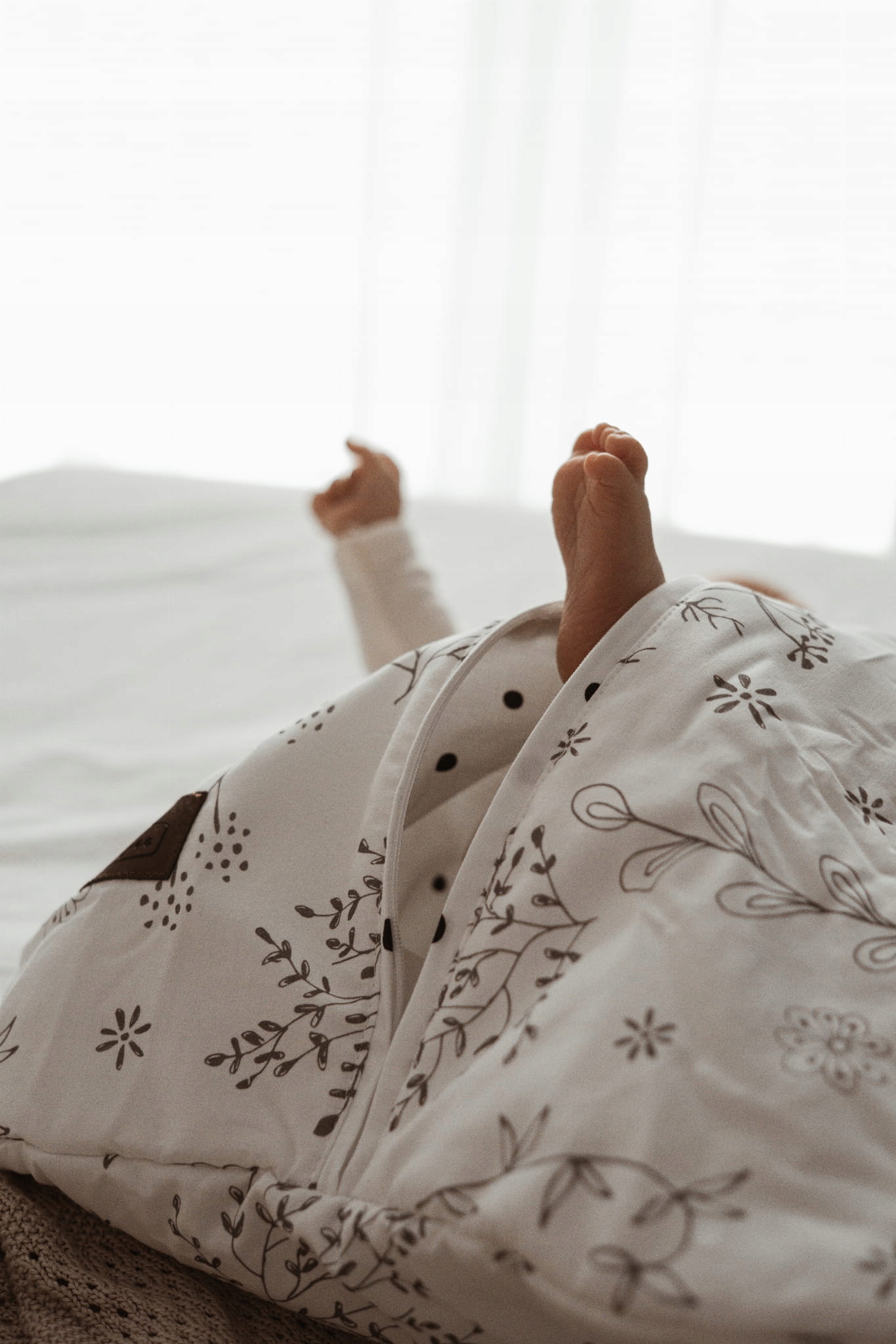 Śpiworek do spania niemowlęcy 2.5 TOG NewBorn Bloom Sleepee Marka Sleepee