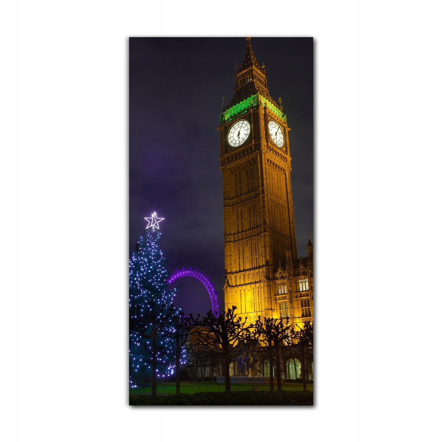 

Obraz na szkle do sypialni 70x140 Big Ben Londyn