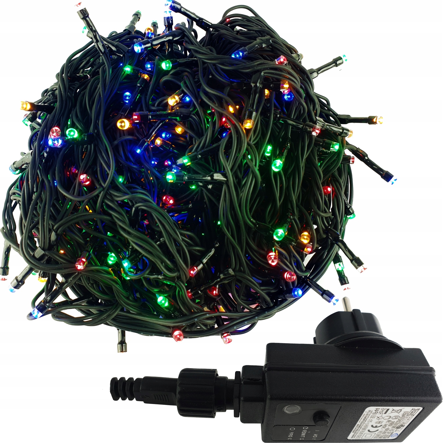 LAMPKI CHOINKOWE 400 LED atest + GNIAZDO TIMER CE NA CHOINKE ŚWIATEŁKA