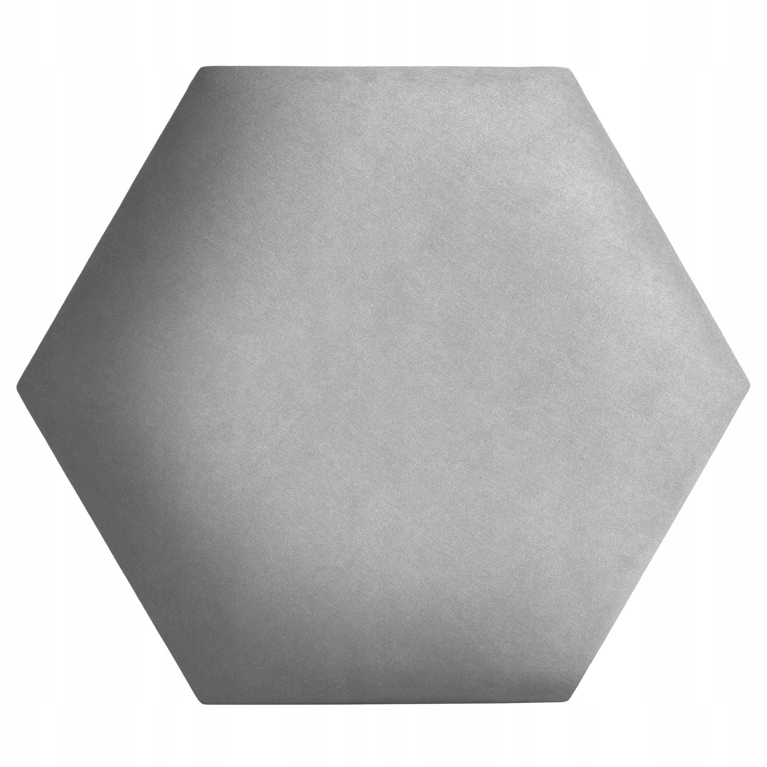 Čalúnený panel Hladká opierka hlavy VENA Medová náplasť 40x36 Svetlo šedá