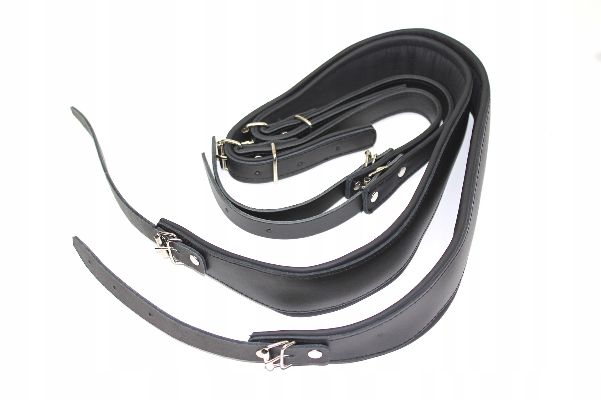 Pasy nośne do akordeonu SZEROKIE BLACK 96b pas Model SPABB-96