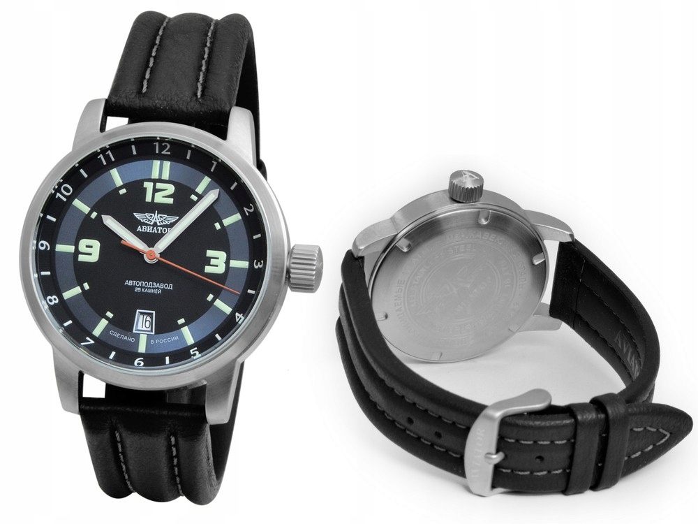 Hodinky Automat Aviator Poljot Eta 2824/2915468