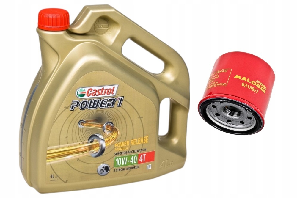 Servisný set, olejový filter Malossi M0313827 motorový olej Castrol