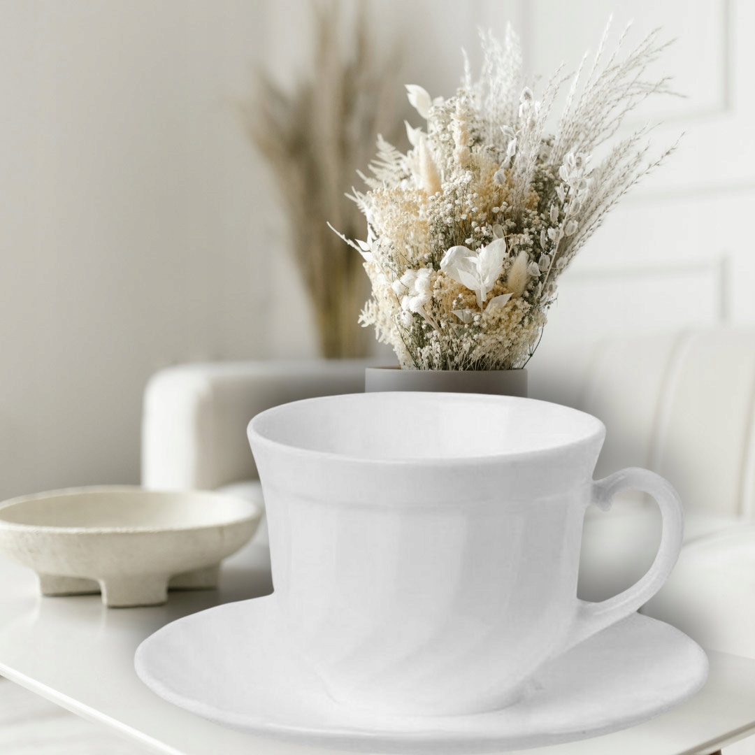 Spodek do filiżanki Trianon 16 cm biały LUMINARC Marka Arcoroc