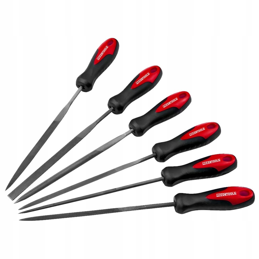 Pilnik zestaw pilników igłowych 6 szt. iglaki igla