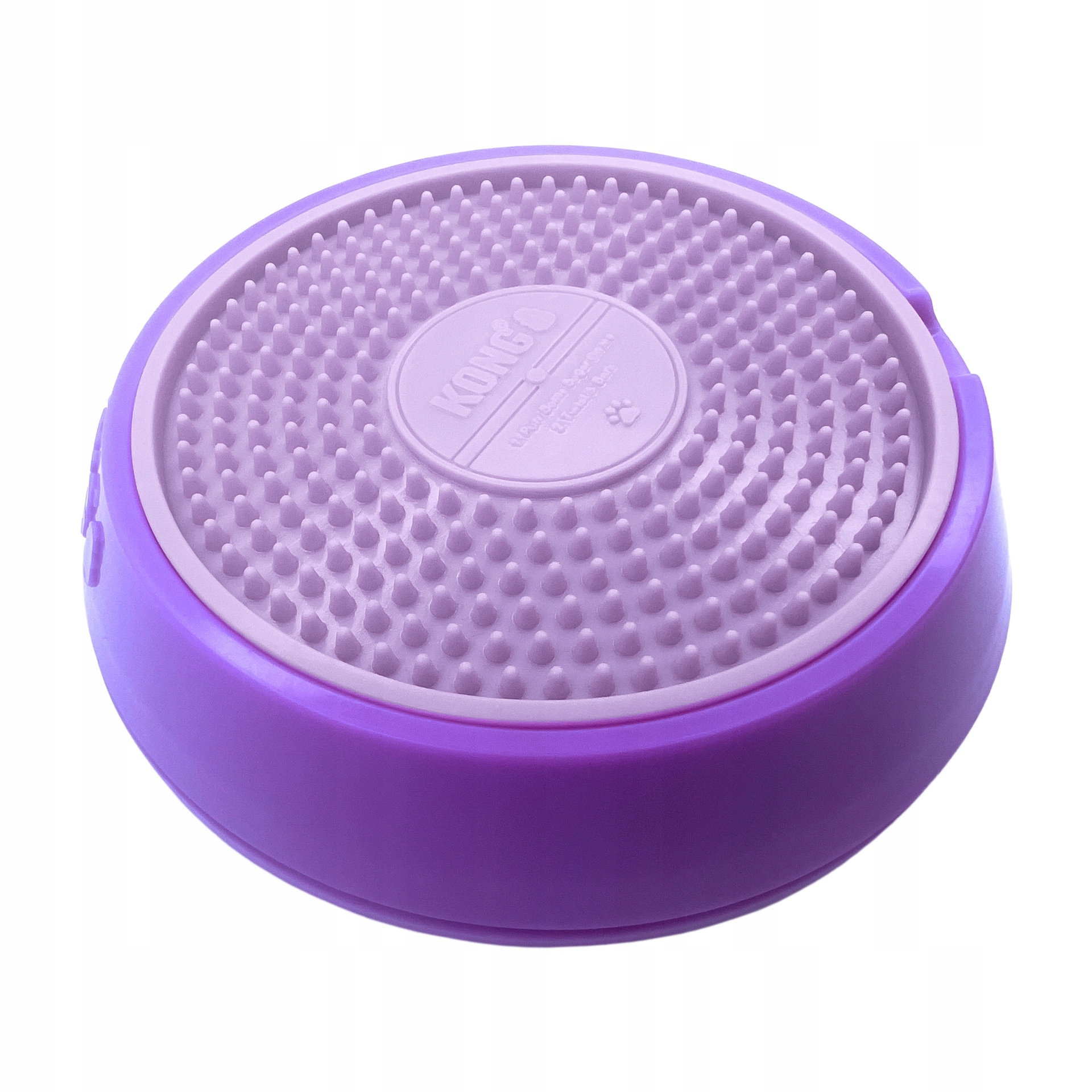 Levně Otočný disk pro psa a kočku Licks Spinz Fialový velikost S značky Kong