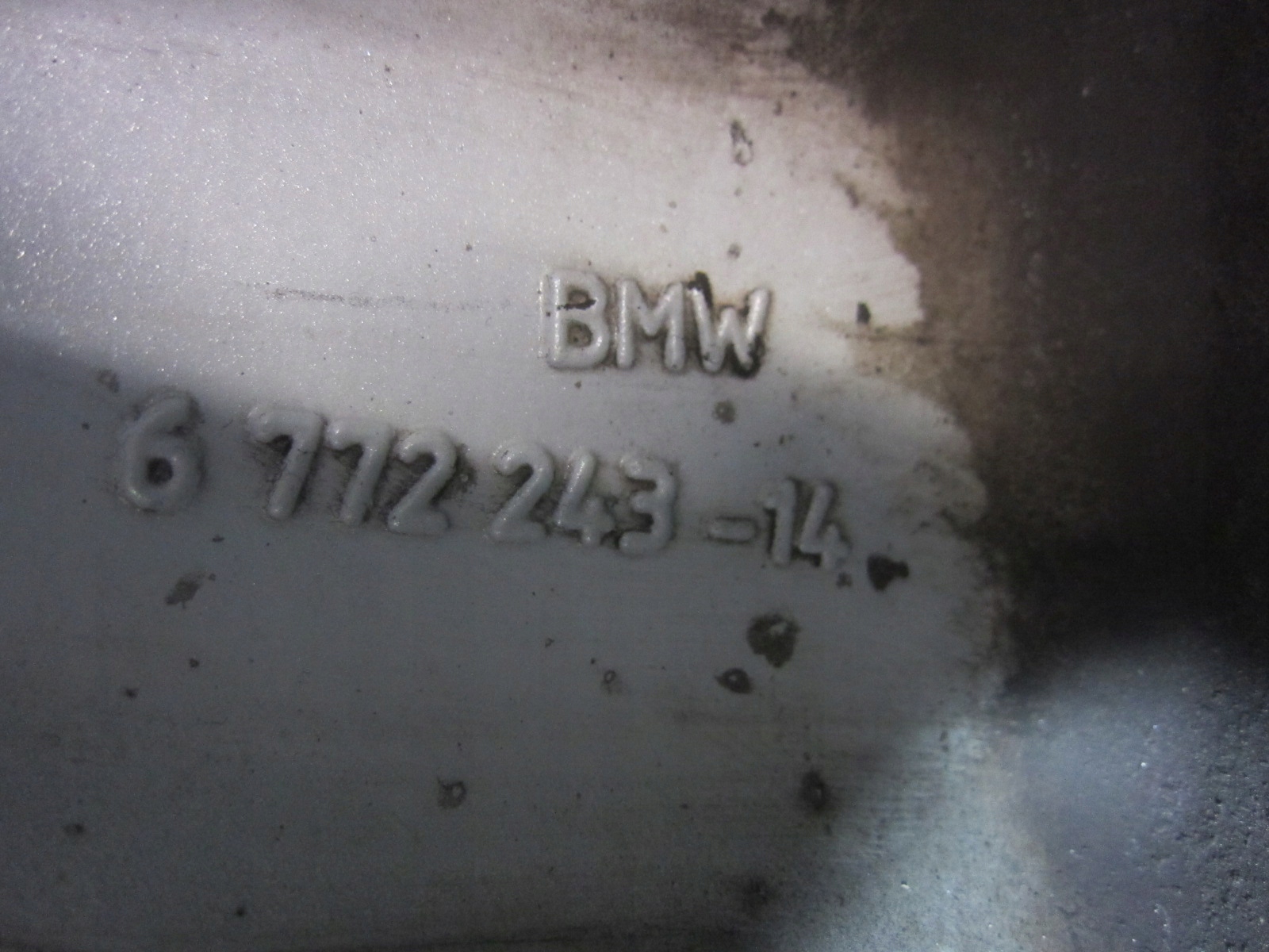 BMW X5 E70 discs aluminium 18 6772243 original