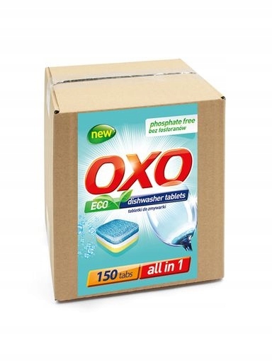 Levně 2x Tablety do myčky Oxo 150 kusů – bez skvrn a vodního kamene