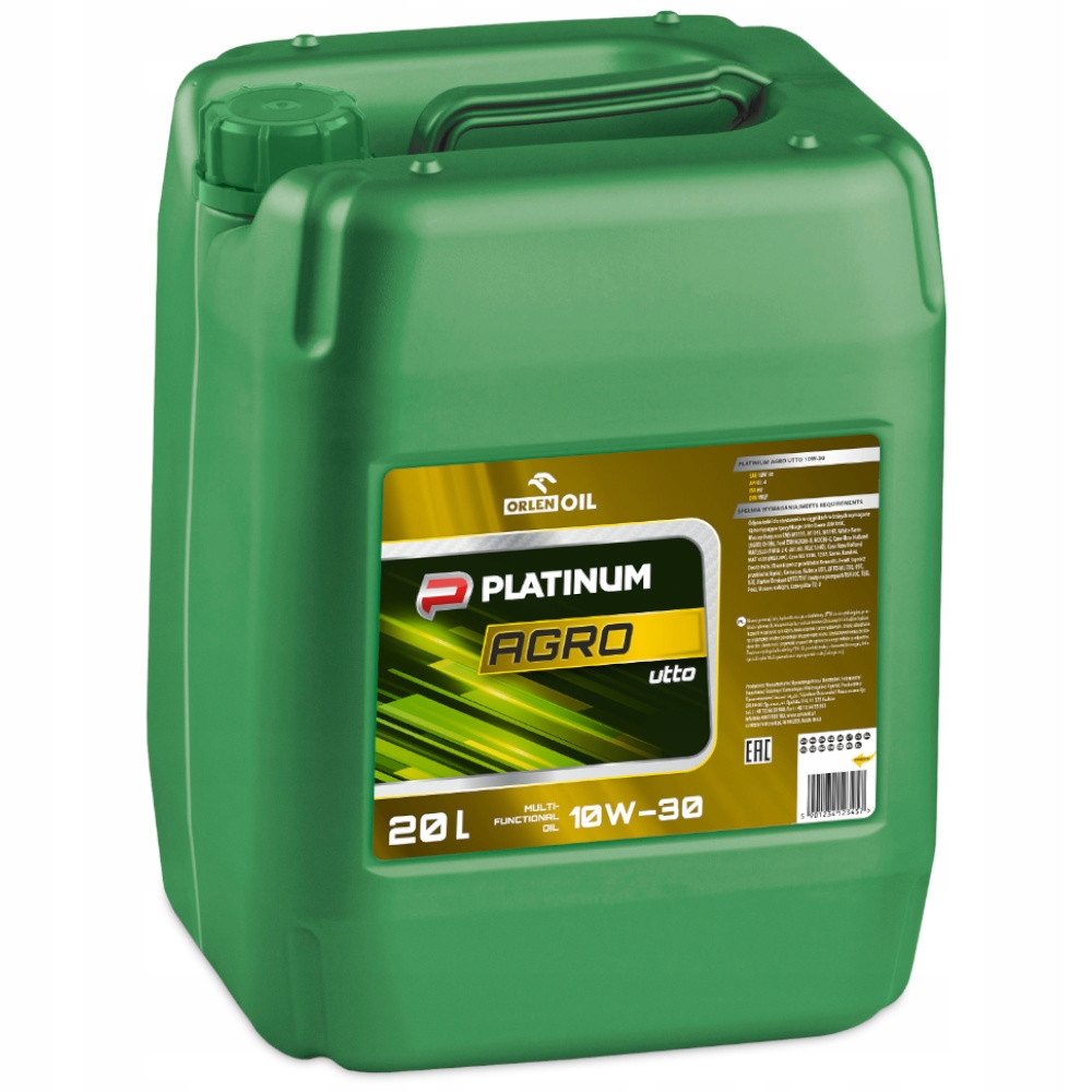Olej hydrauliczno-przekładniowy AGRO (20L) 10W30 , HV ,API GL-4, CASE