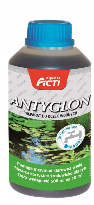 

Aquael Acti Pond Antyglon 500ml Zwalczający Glony