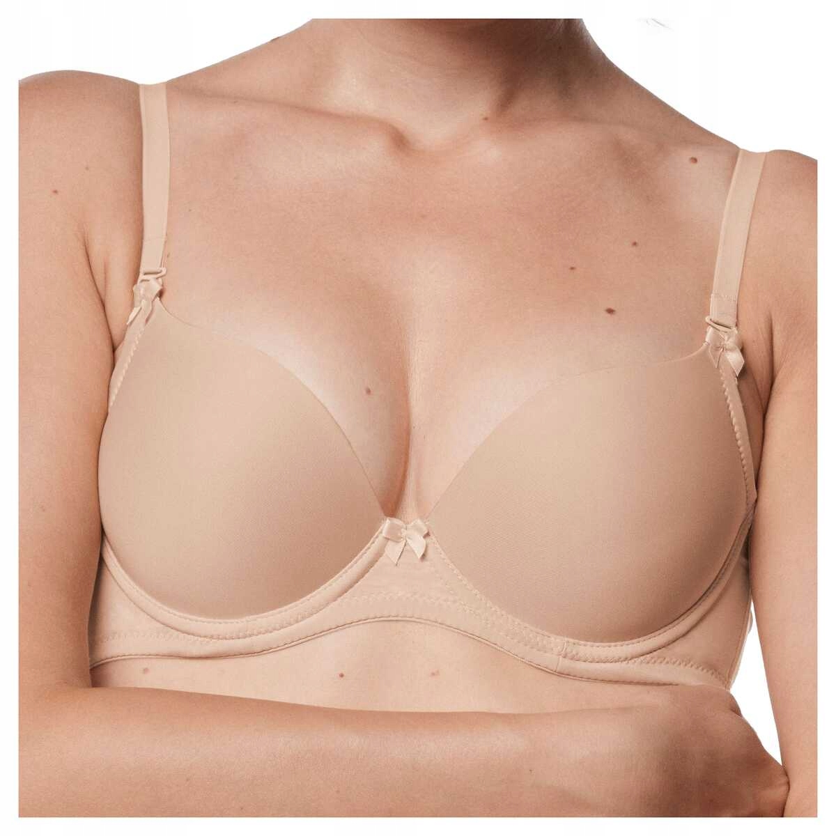 Podprsenka vyztužená hladká Ida béžová 70E