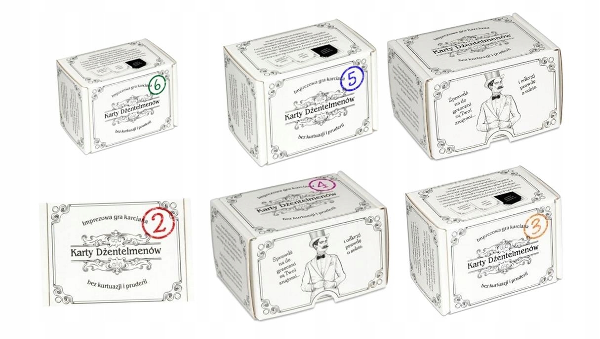 Pakiet: Karty Dżentelmenów. Epizod 1-6.