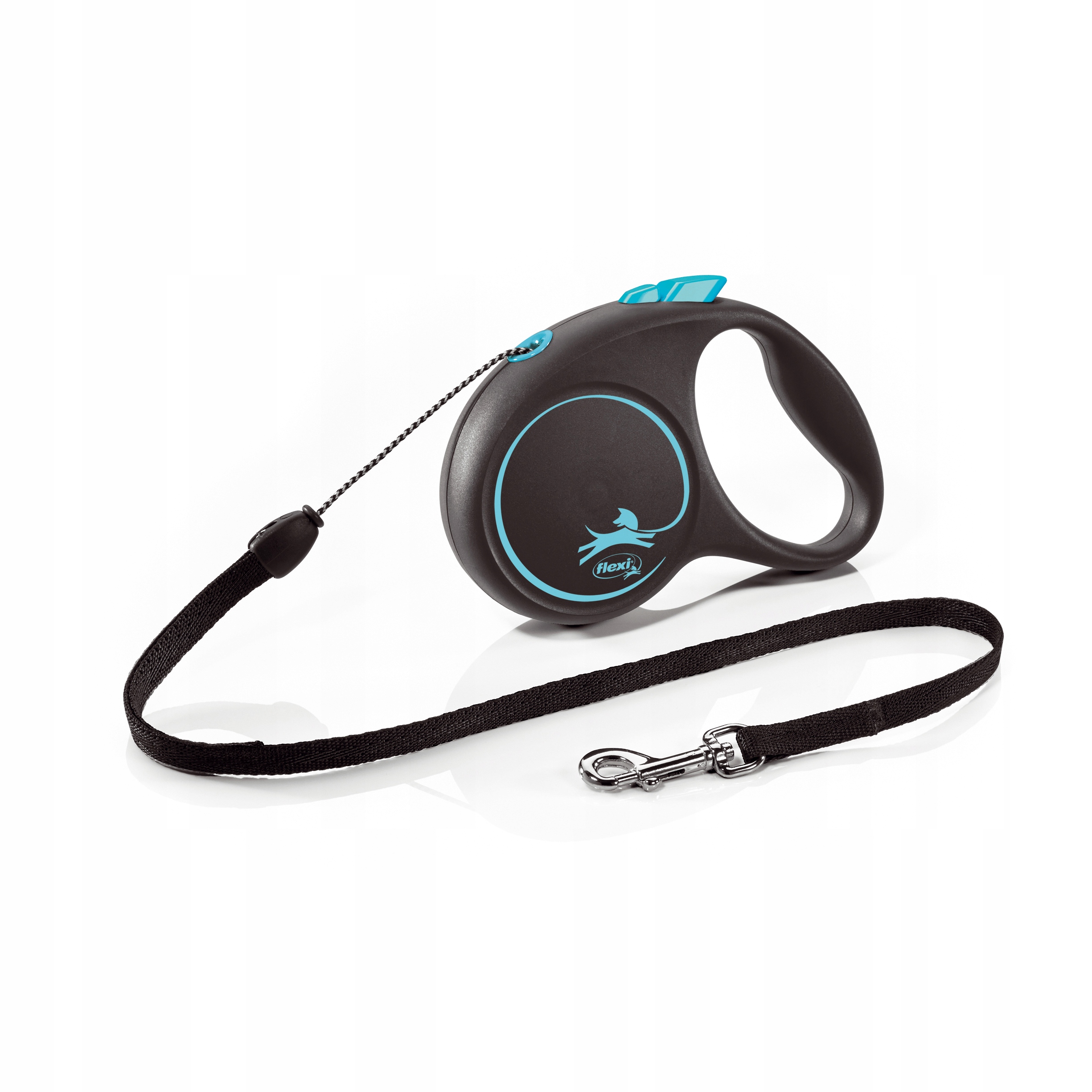 

Flexi Black Design smycz niebieska linka S 5m 12kg