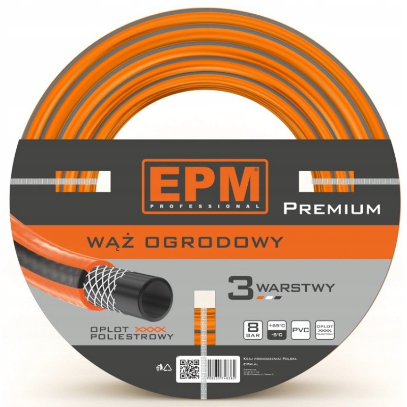 

Wąż Ogrodowy Zbrojony 3-warstw Premium 1/2cal 10mb