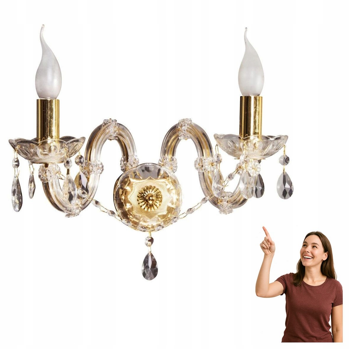 Nástenné svietidlo Maria Teresa 22-94592 Candellux