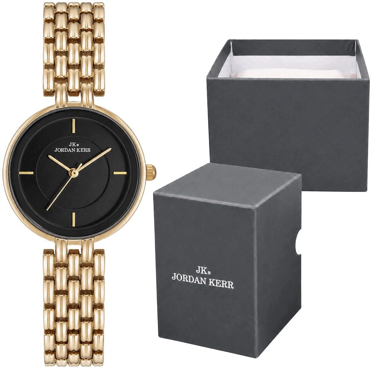 Dámské bižuterní hodinky Jordan Kerr M5002 zlaté