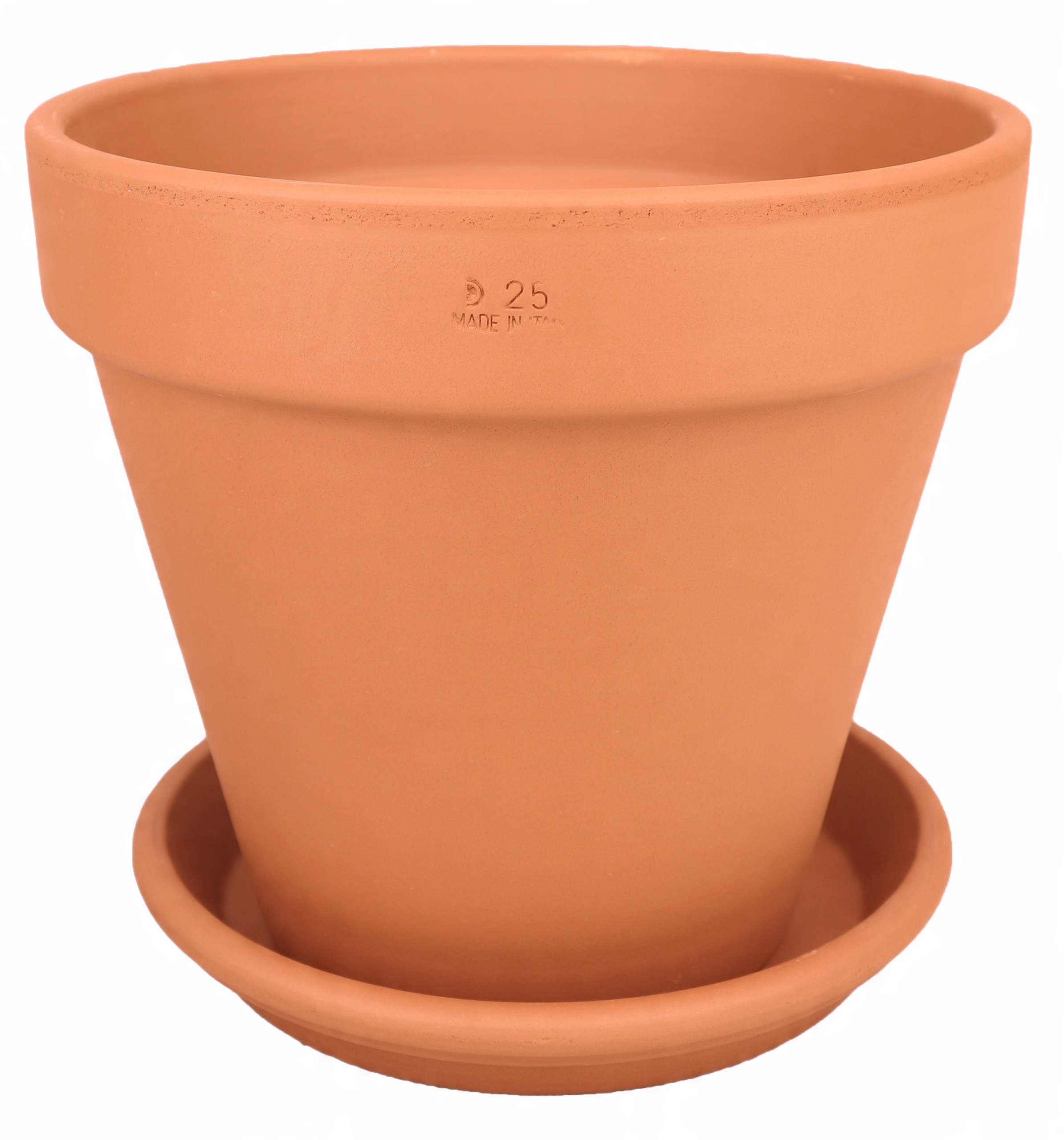 

Doniczka Ceramiczna Gliniana Prosta Klasyczna 25cm