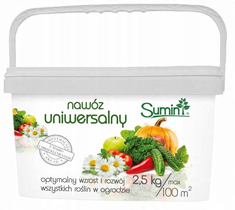 

Nawóz Uniwersalny granulowany 2,5 kg Sumin
