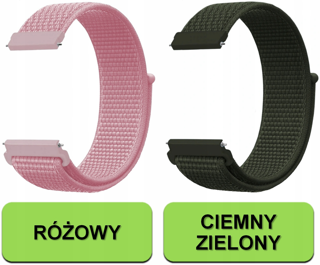PASEK XIAOMI AMAZFIT BIP/GTS 2 3 4 MINI/GTR 42MM Materiał tkanina