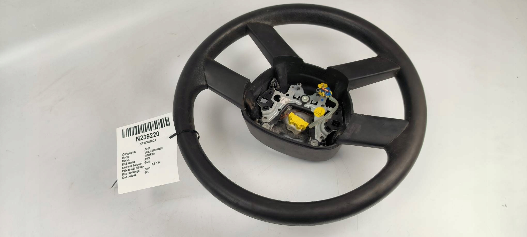 lenkrad 6018841 VOLKSWAGEN TOURAN
