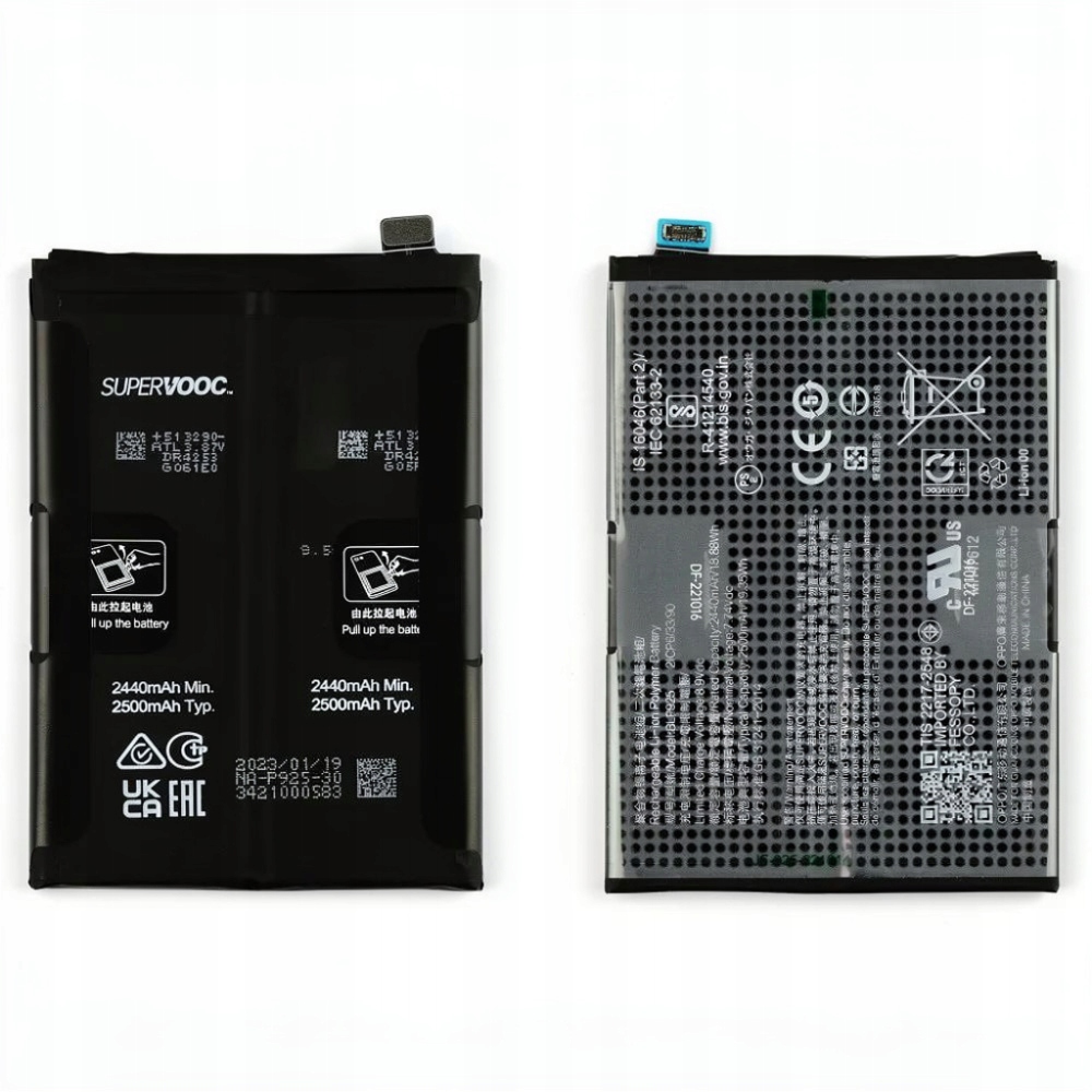 Nowa Oryginalna Bateria BLP925 Oneplus Nord 3 5G CPH2493, CPH2491