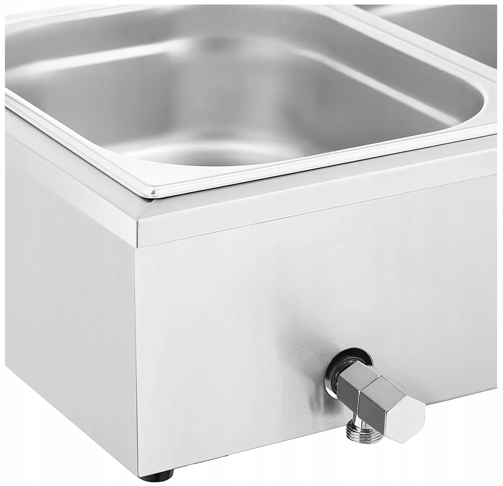 Bemar - 2,000W 5GN 1/2 kranik spustowy ROYAL CATERING RCBM_GN1/2_4