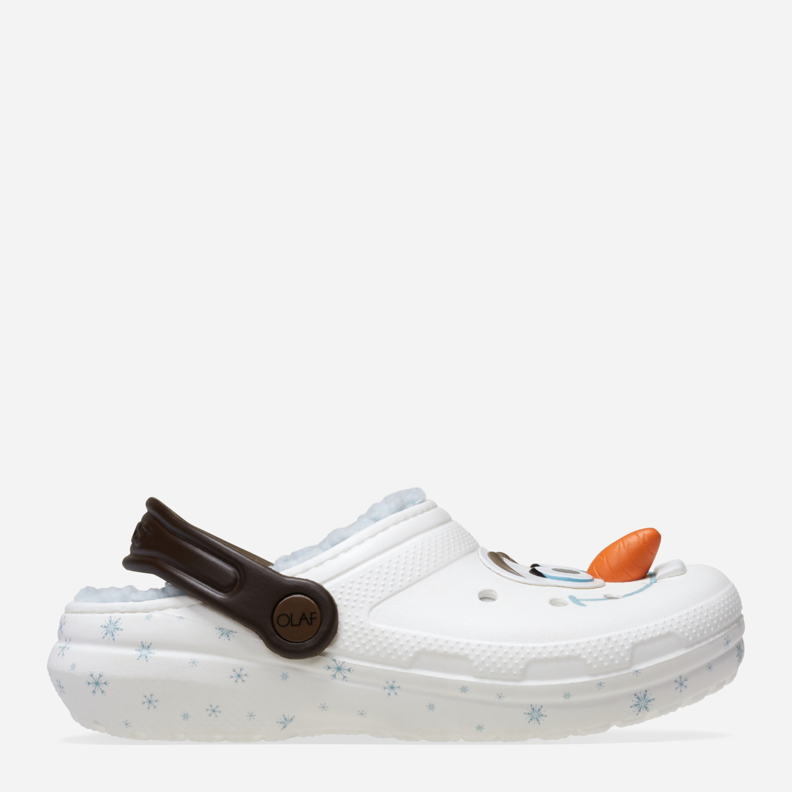 Chodaki dziecięce ocieplane Crocs Classic Frozen Olaf Clog T 210236-90H