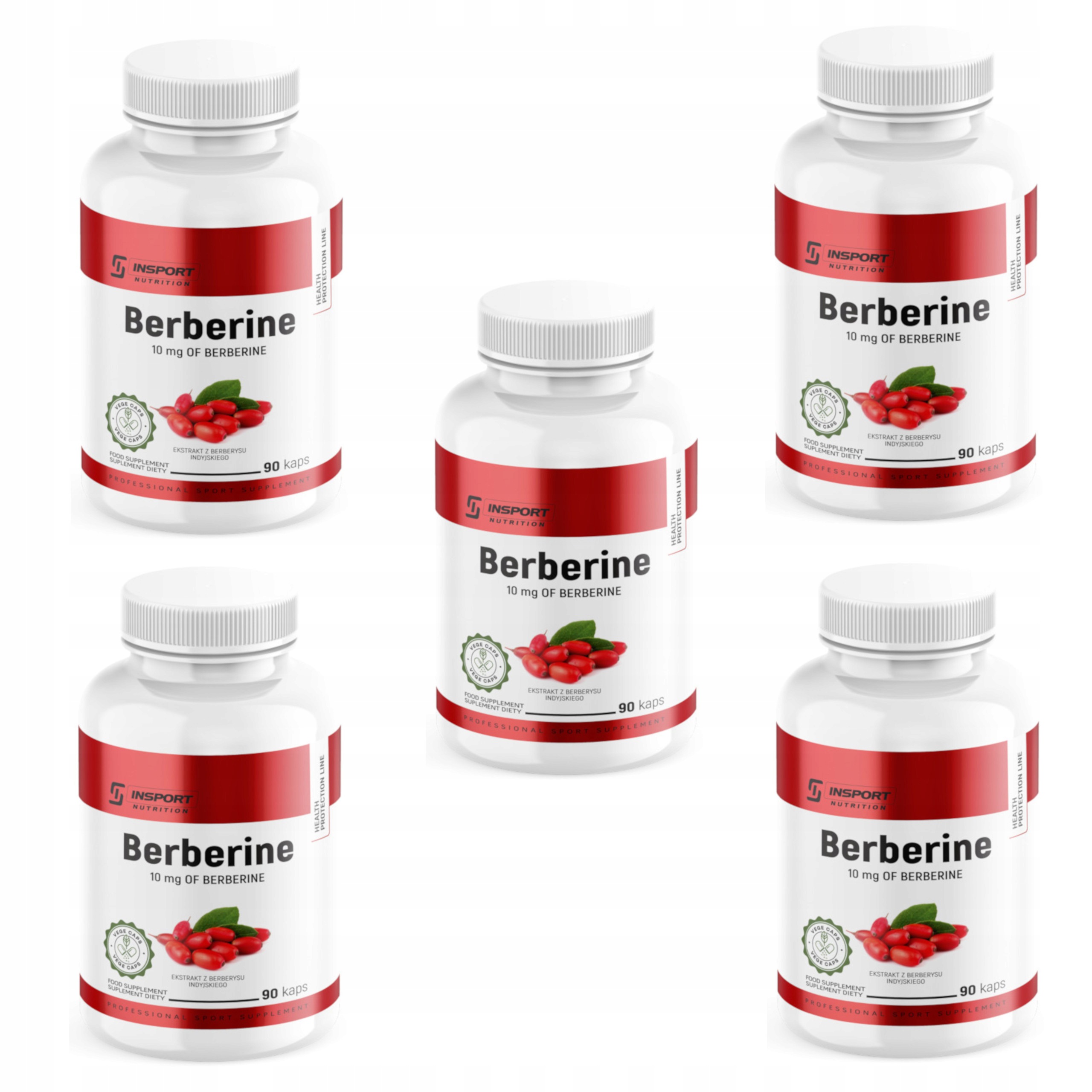 Insport Berberin 500 mg 450 k Srdce Cukrovka Kůže Dieta Hubnutí Chuť K Jídlu