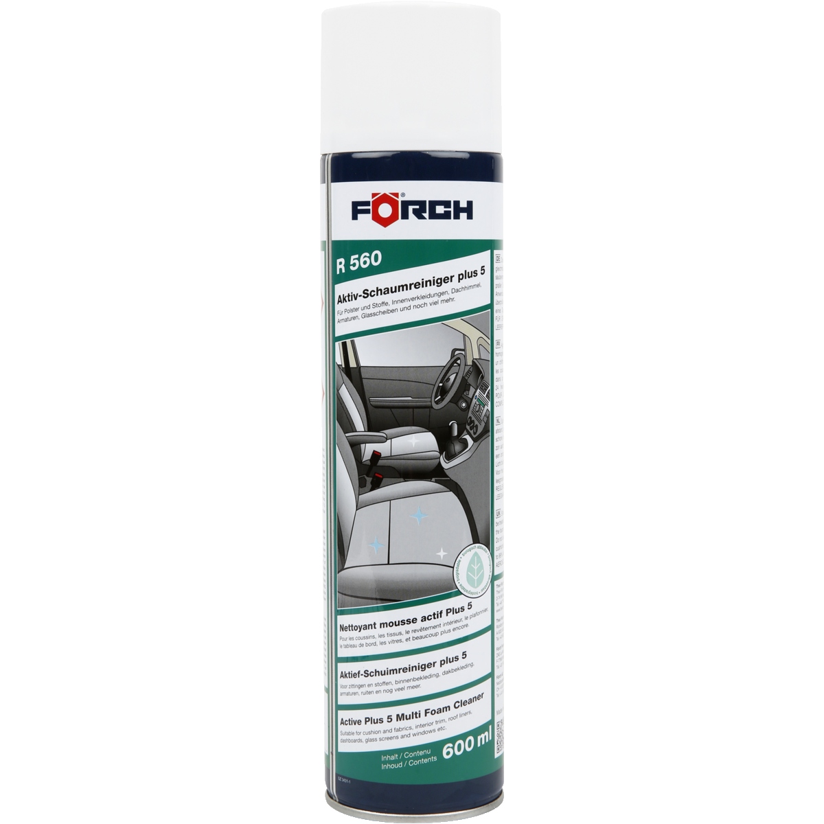 Aktywna piana czyszcząca do tapicerki wydajna mocna 600 ml R560 Forch
