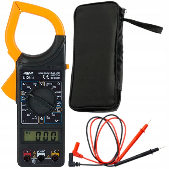 

Cyfrowy miernik prądu Xtreme DT266 LCD Multimetr