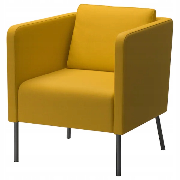 

Ikea Ekero Fotel Skiftebo żółty