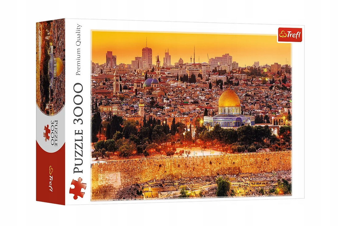 

Puzzle 3000 Dachy Jerozolimy 33032 Trefl