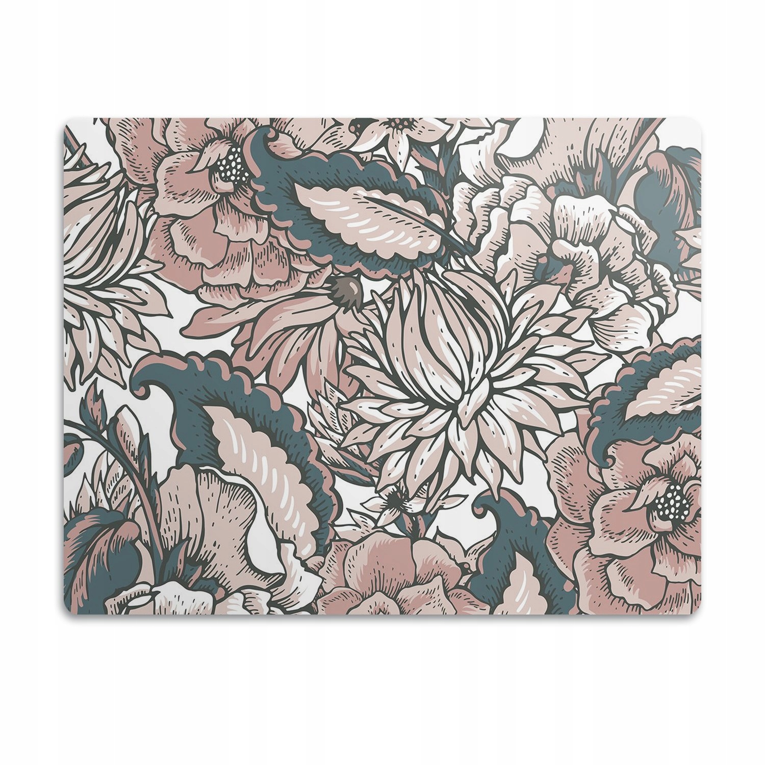 Levně Ochranná podložka pod misku Velké květiny 90x60