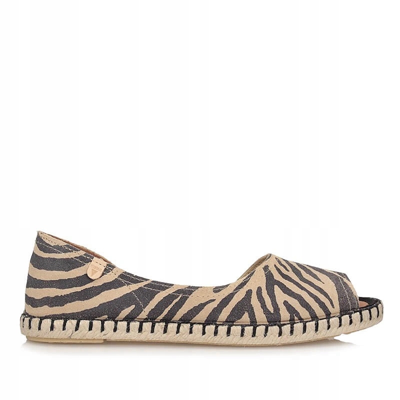 Originální španělské espadrilky Verbenas Cruz Nucleo Blanco 030 0520373