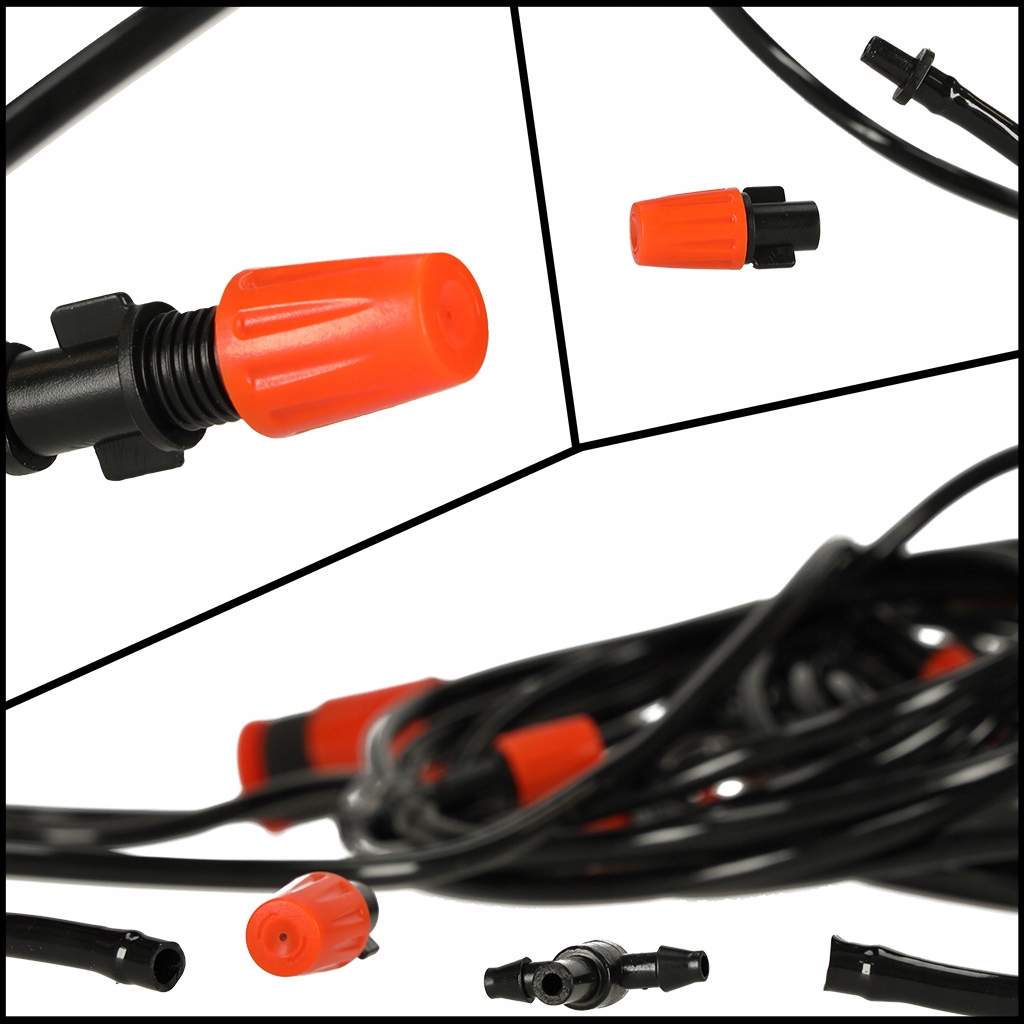 ZRASZACZ OGRODOWY SYSTEM NAWADNIANIA KURTYNA 15M Marka bez marki