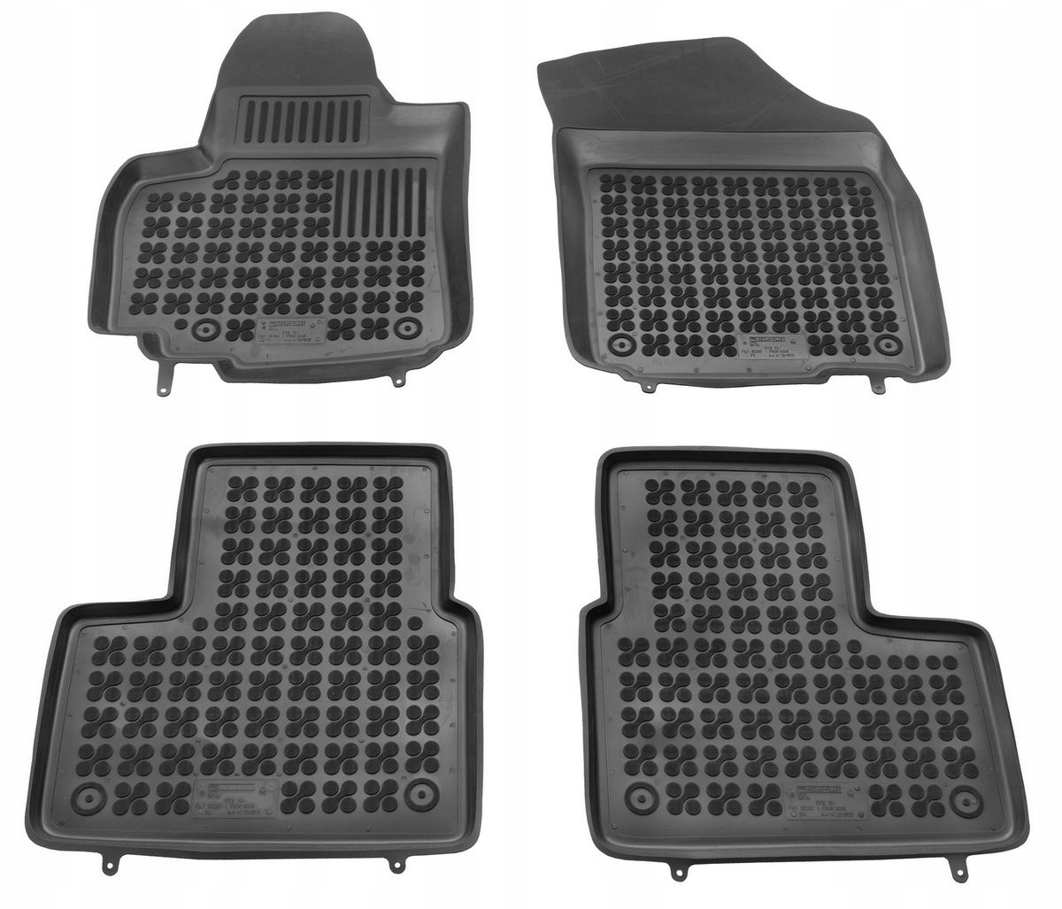 Gumové autokoberce Fiat Sedici, 2006-2014