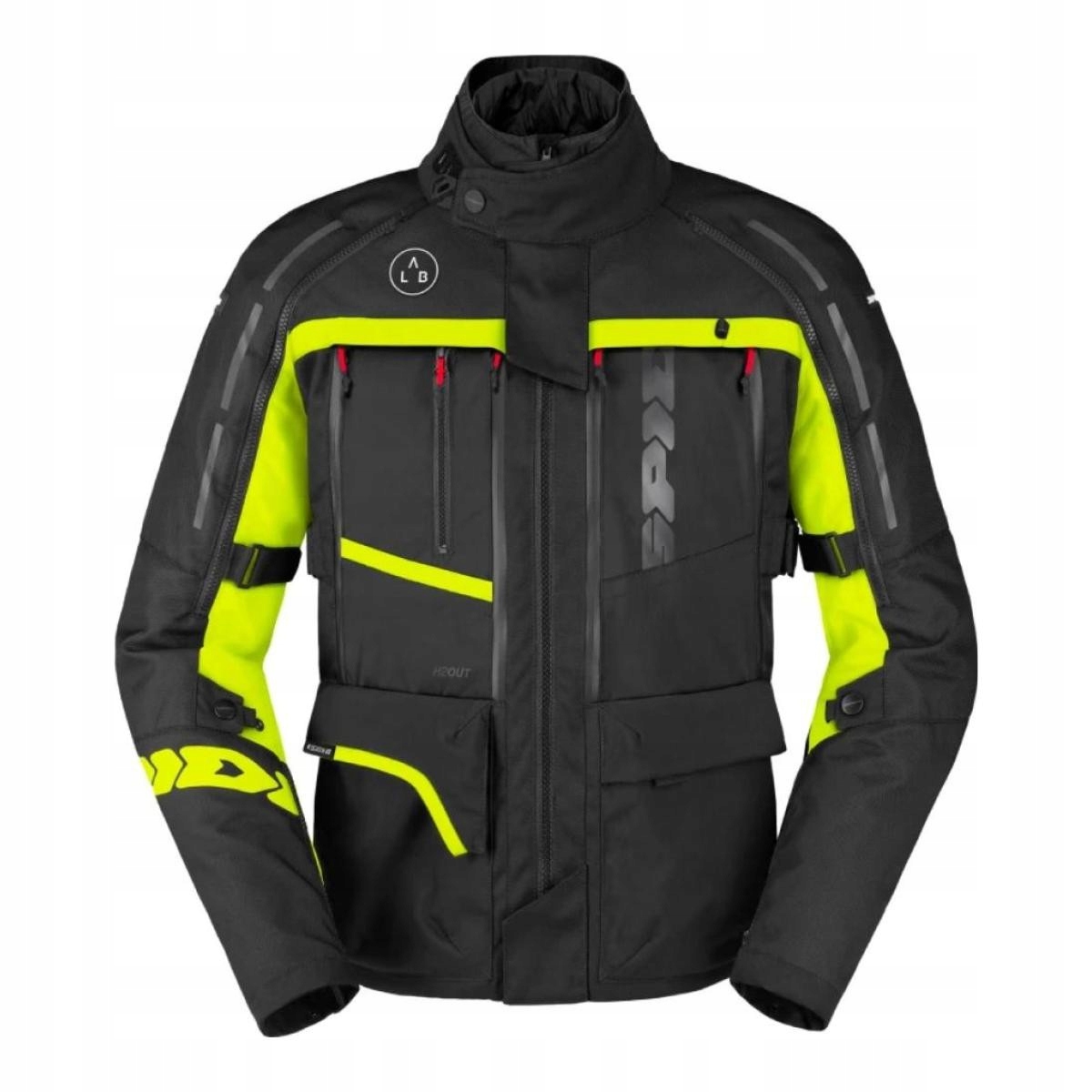Textilná bunda Spidi 4 Season V3 Čierna/Žltá fluo L
